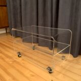 Lucite coffee table 70s