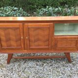 Sideboard in oak compass feet