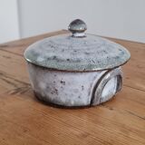 Enamelled stoneware box