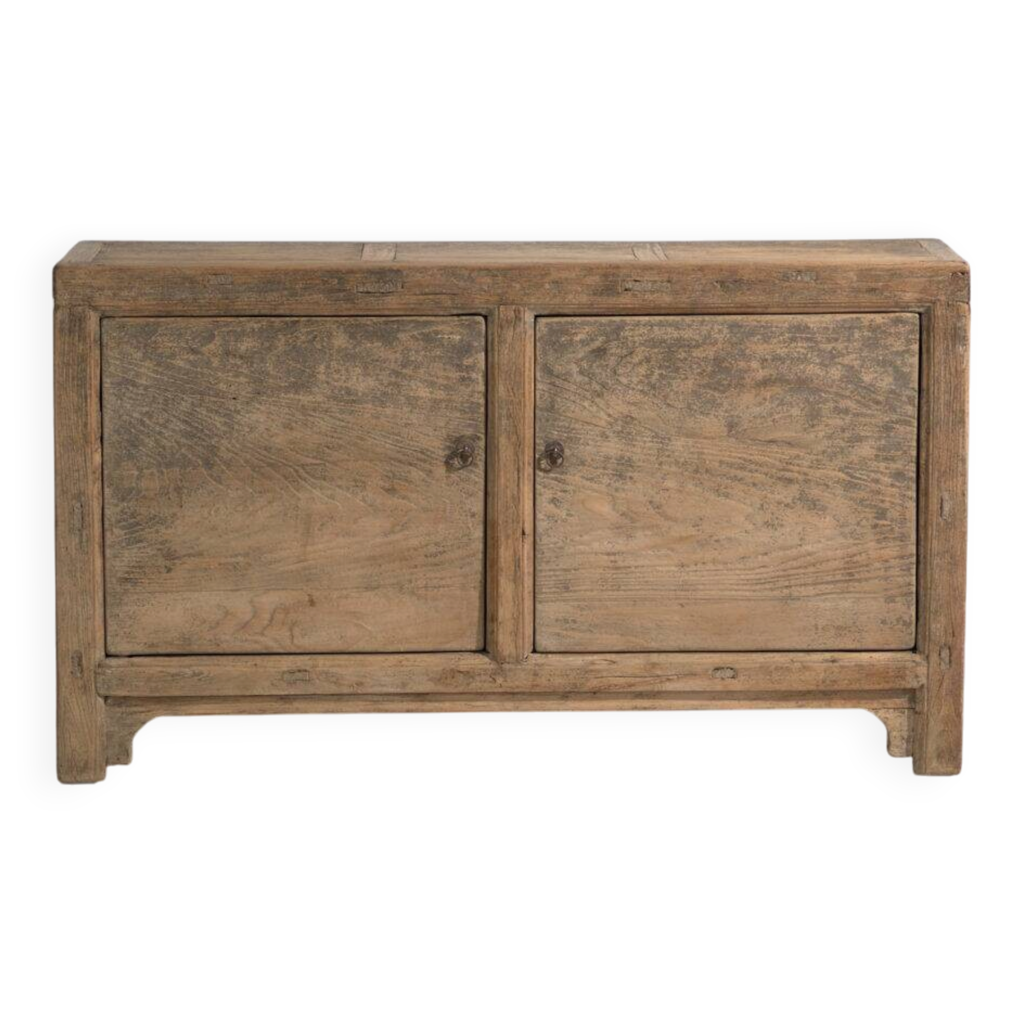 Buffet ancien en orme à deux portes – Chine, vers 1950