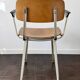 Vintage chair design Friso Kramer model Revolt with armrests