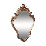 Gilded baroque mirror