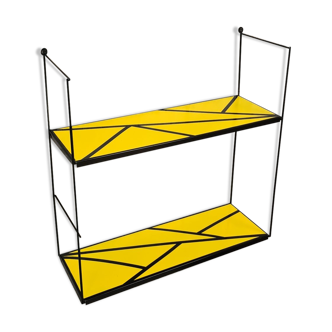 Etagere style string 1960 motif geometrique