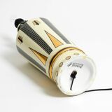 Large ceramic table lamp with Egyptian motifs by Nicolas Blandin, Paris