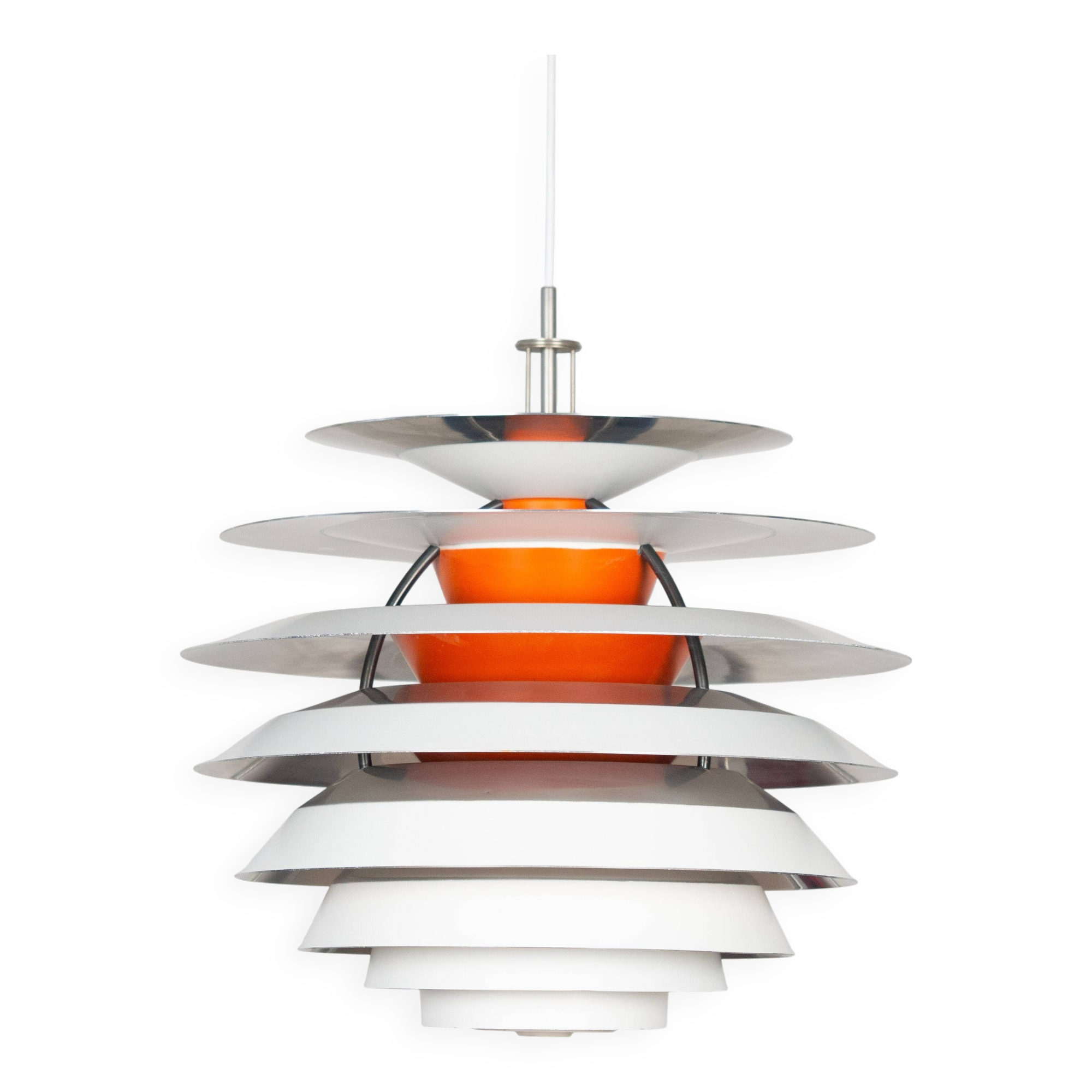 Vintage danish PH Kontrast pendant lamp by Poul Henningsen, Louis Poulsen, 1962