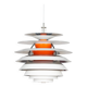 Vintage danish PH Kontrast pendant lamp by Poul Henningsen, Louis Poulsen, 1962