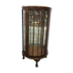 Walnut art deco showcase