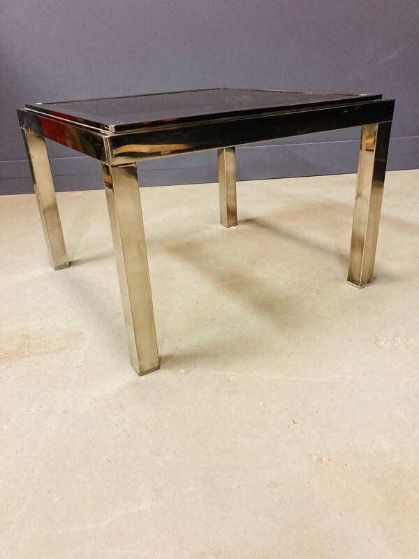 Table d'appoint Belgo Chrom années 1970
