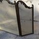Brass fire screen with 2 leaves