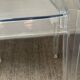 Ensemble Philippe Starck Kartell table à manger Top Top et 2 fauteuils Louis Ghost