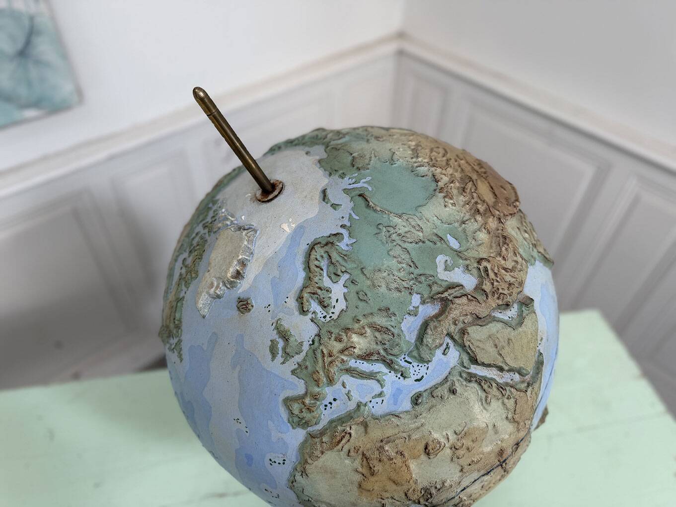 World globe 1950