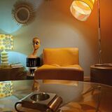 Authentic seventies pattern lamp