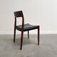 4 chaises de salle à manger Møller 77, Danemark, années 1960