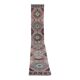 Vintage Turkish hallway rug 86x780 cm