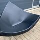 Vitra Coconut Chair de George Nelson, cuir noir