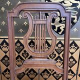 Set of 8 Louis XVI style chairs in canning