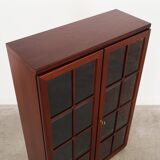 Vitrine en acajou, design danois, années 1970, fabriquée au Danemark