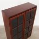 Mahogany display cabinet, Danish design, 1970s, made in Denmark