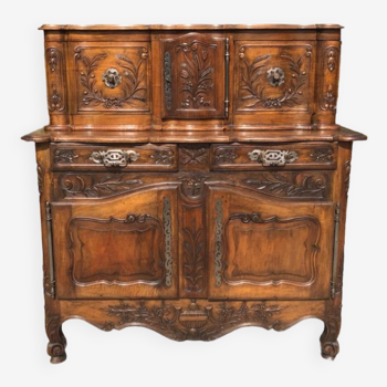 Buffet provençal en noyer époque xix ème siècle