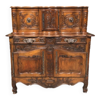 Buffet provençal en noyer époque xix ème siècle