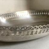 Silver metal basket