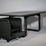 "HOMBRE" Desk in Solid Wood by B. Vogtherr for Rosenthal, 1970s