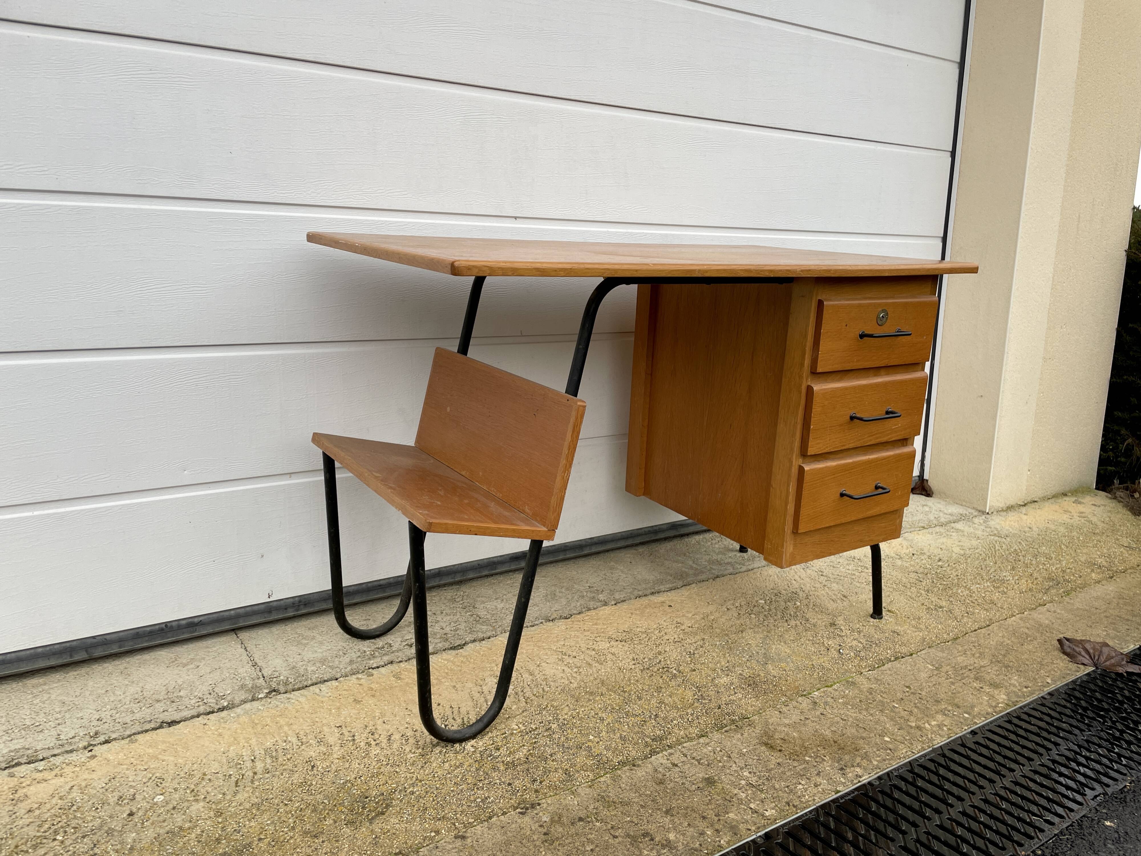 Vintage office 1950 for spirol of schoolboy child