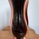 Vase Verceram rouge-brun modèle 6390-28, Français poterie d’art moderne du milieu du siècle des années 1960