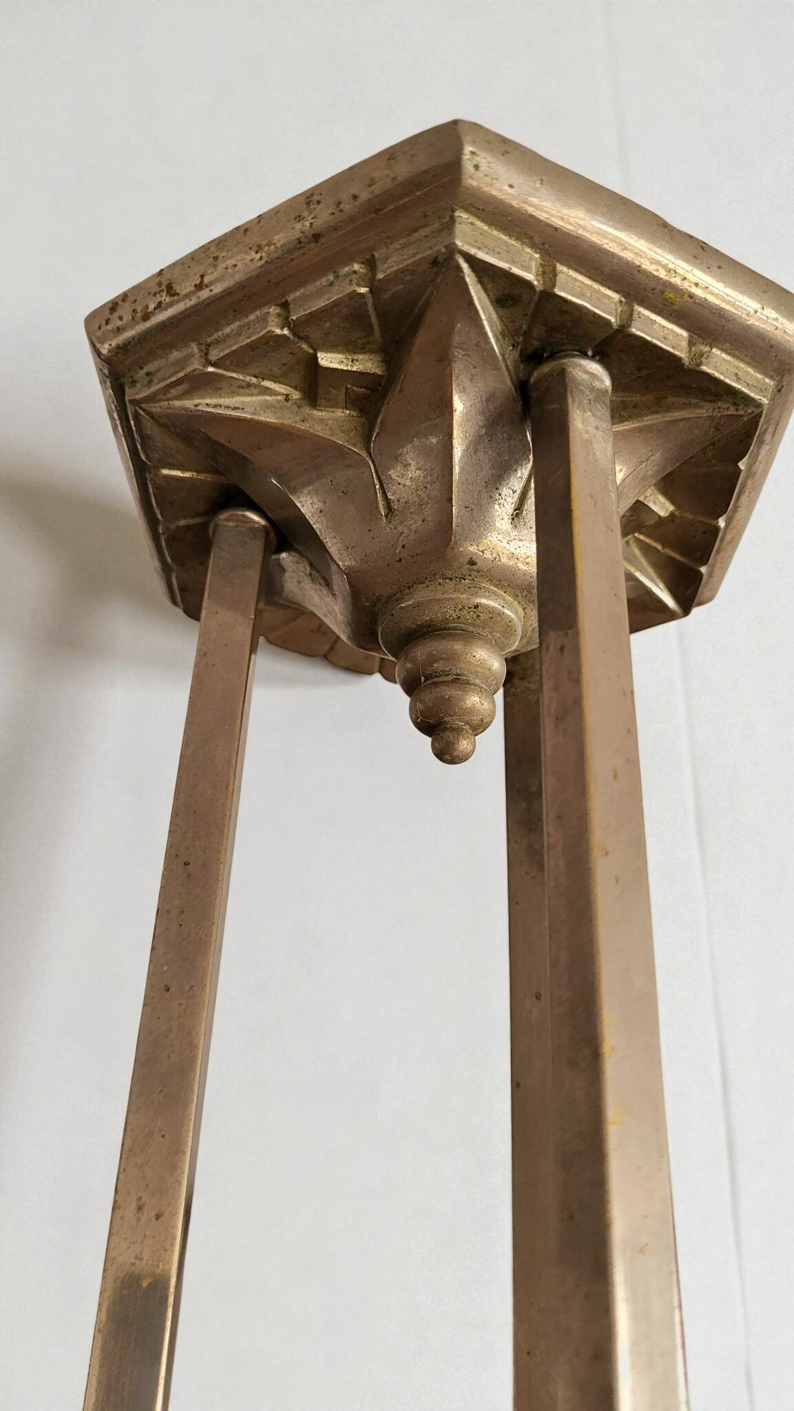 Lustre Art Déco Muller Frères Lunéville 1930