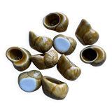 Old earthenware snail