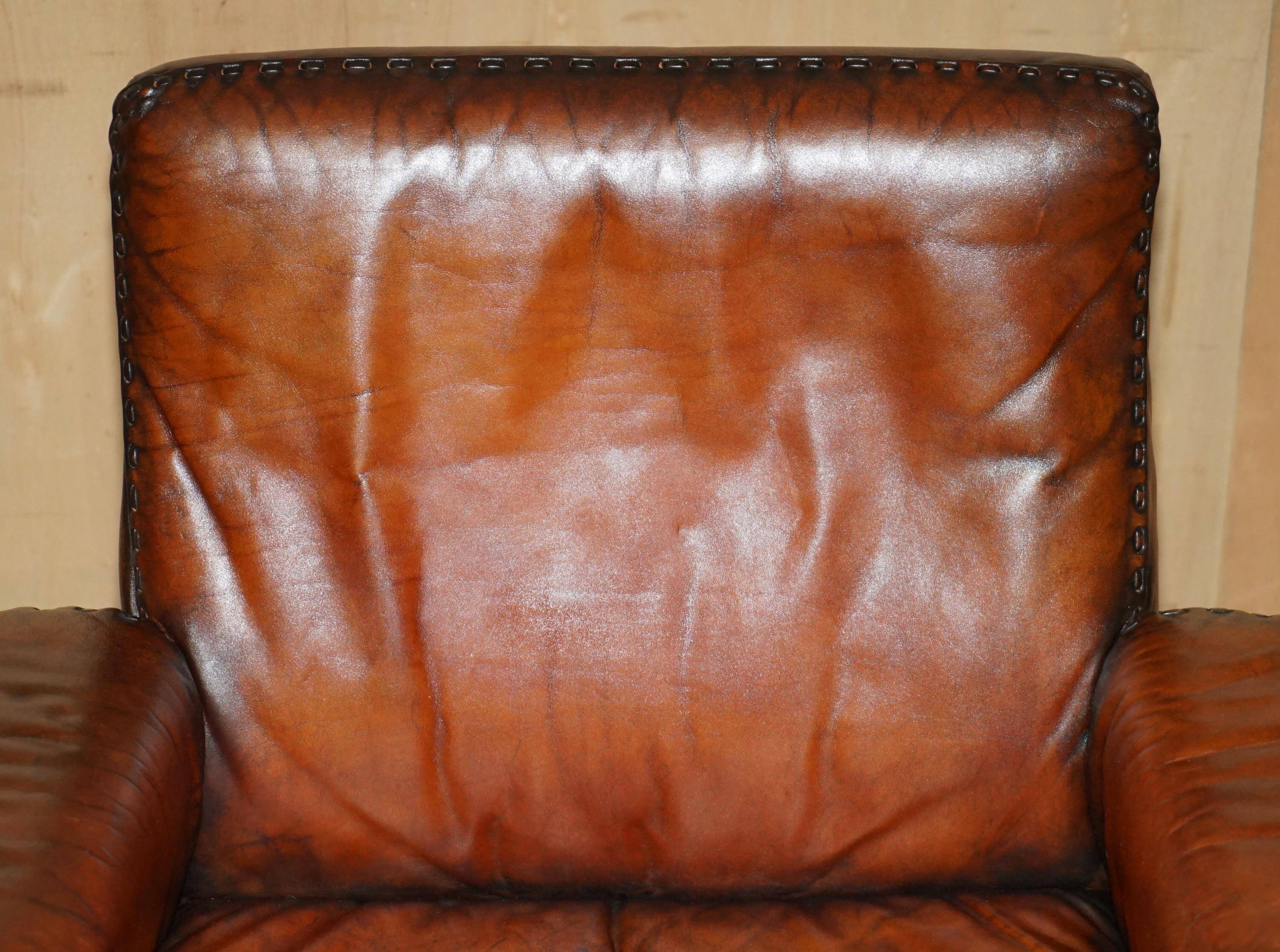De Sede DS35 executive chair vintage leather Mid-Century Modern style