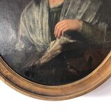 19th century medallion portrait