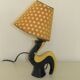 Ceramic Casserole lamp from the 60