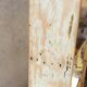Patinated workshop storage cabinet