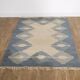 Scandinavian carpet "rollakan" in wool 1960