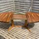 Oval table Baumann, two extensions, rosewood top.