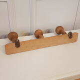 Wall coat rack 3 pateres