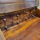 Small secretary desk / wooden storage desk in antique style.