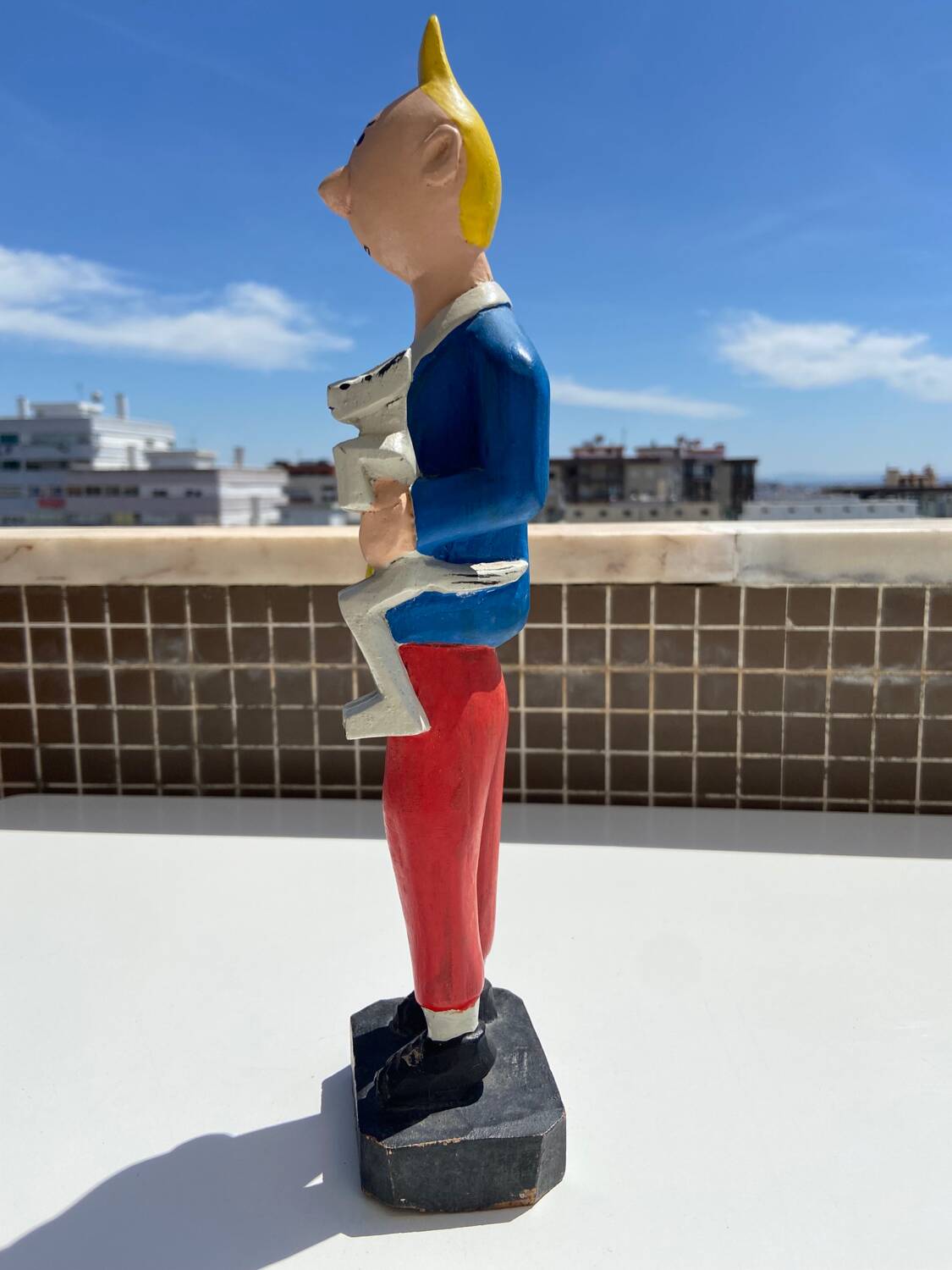 TinTin Wooden Figurine - Colon art