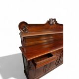 Large elegant English mahogany buffet - 19th century