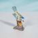 Oiseau en porcelaine vintage Pimpelmees bleu