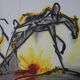 Salvador Dali: Horses, The Work Horse - Signed Lithograph