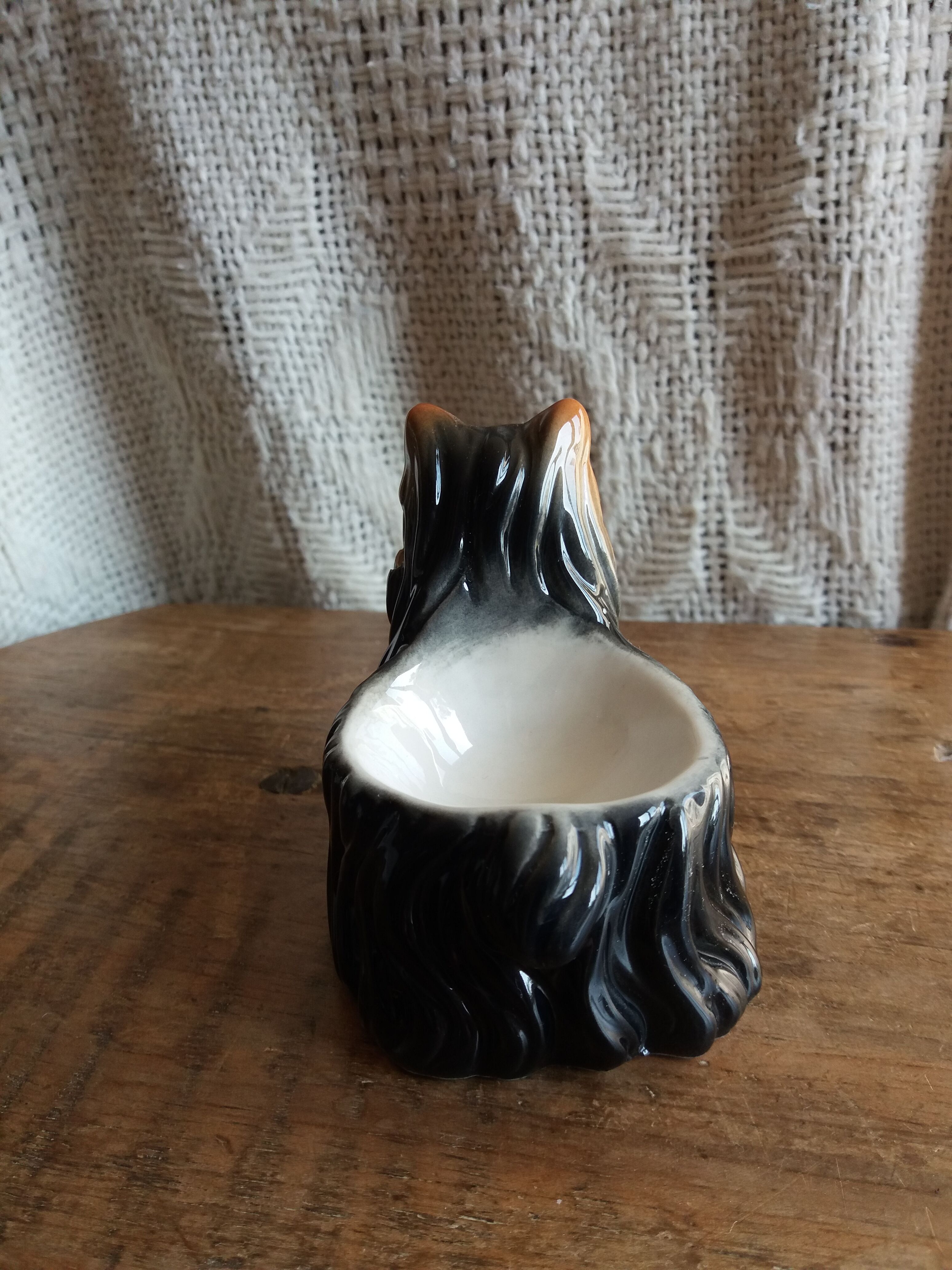 Zoomorphic dog Yorkshire eggcup