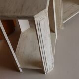 Pair of vintage art deco style bedside tables