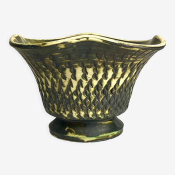 Vintage ceramic pot cover