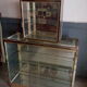 Ensemble de vitrines vintage