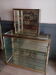 Vintage showcases set