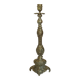 Large worked bronze candlestick