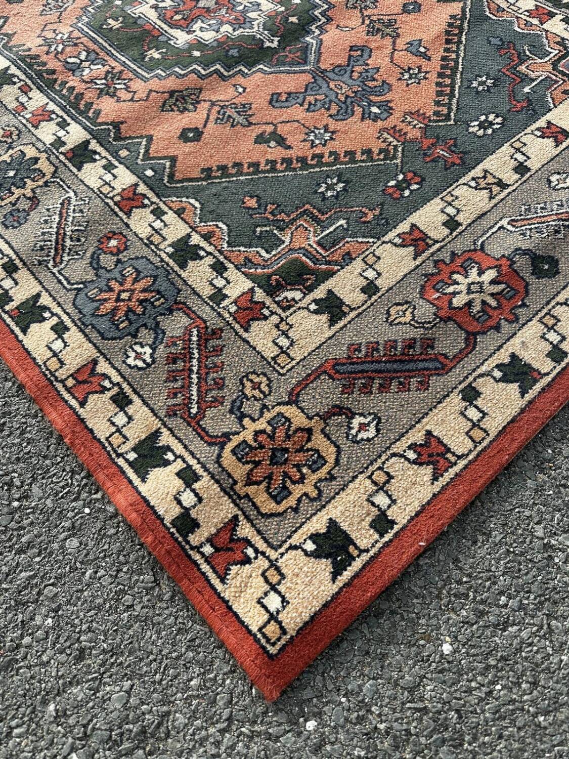 Oriental style rug