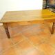 Antique coffee table with 1 drawer, 130×74cms